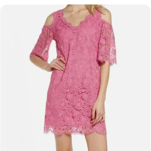 Kobi Halperin Edna Cold Shoulder Lace Dress at Nordstrom Rack - Womens Casual Dresses - Womens Dresses - Dresswear Kobi Halperin Edna Cold Shoulder Lace Dress at Nordstrom Rack - Womens Casual Dresses - Womens Dresses - Dresswear